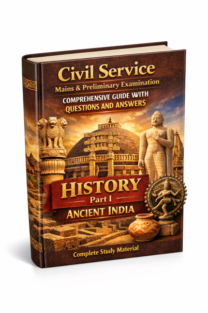 Ancient India-History paper 1(Mains and Prelimnary examination) (PDF)